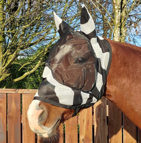 Buzz-Off Zebra Deluxe Mask & Ears