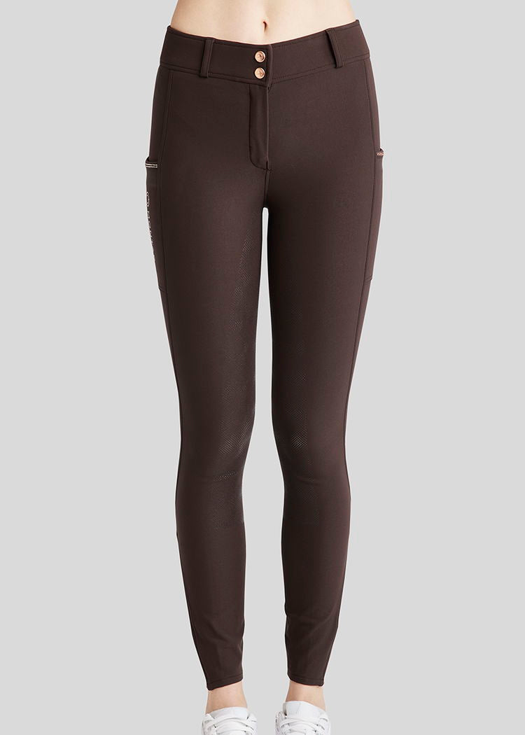 Montar Maddie breeches with rosegold crystals various colors