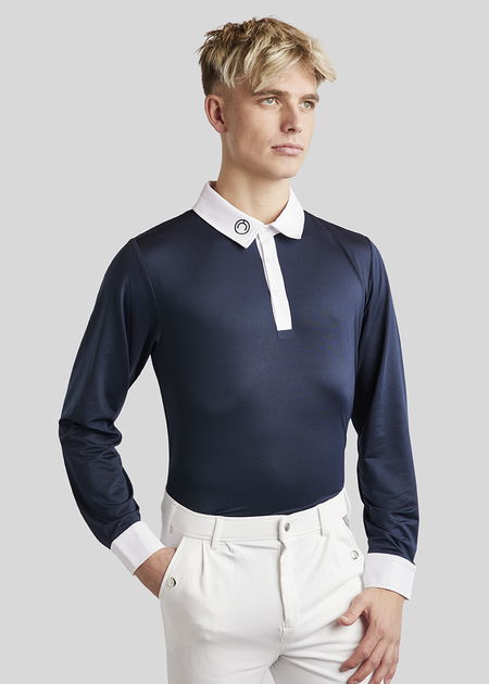 Montar MoWill structured competition shirt dark navy size M