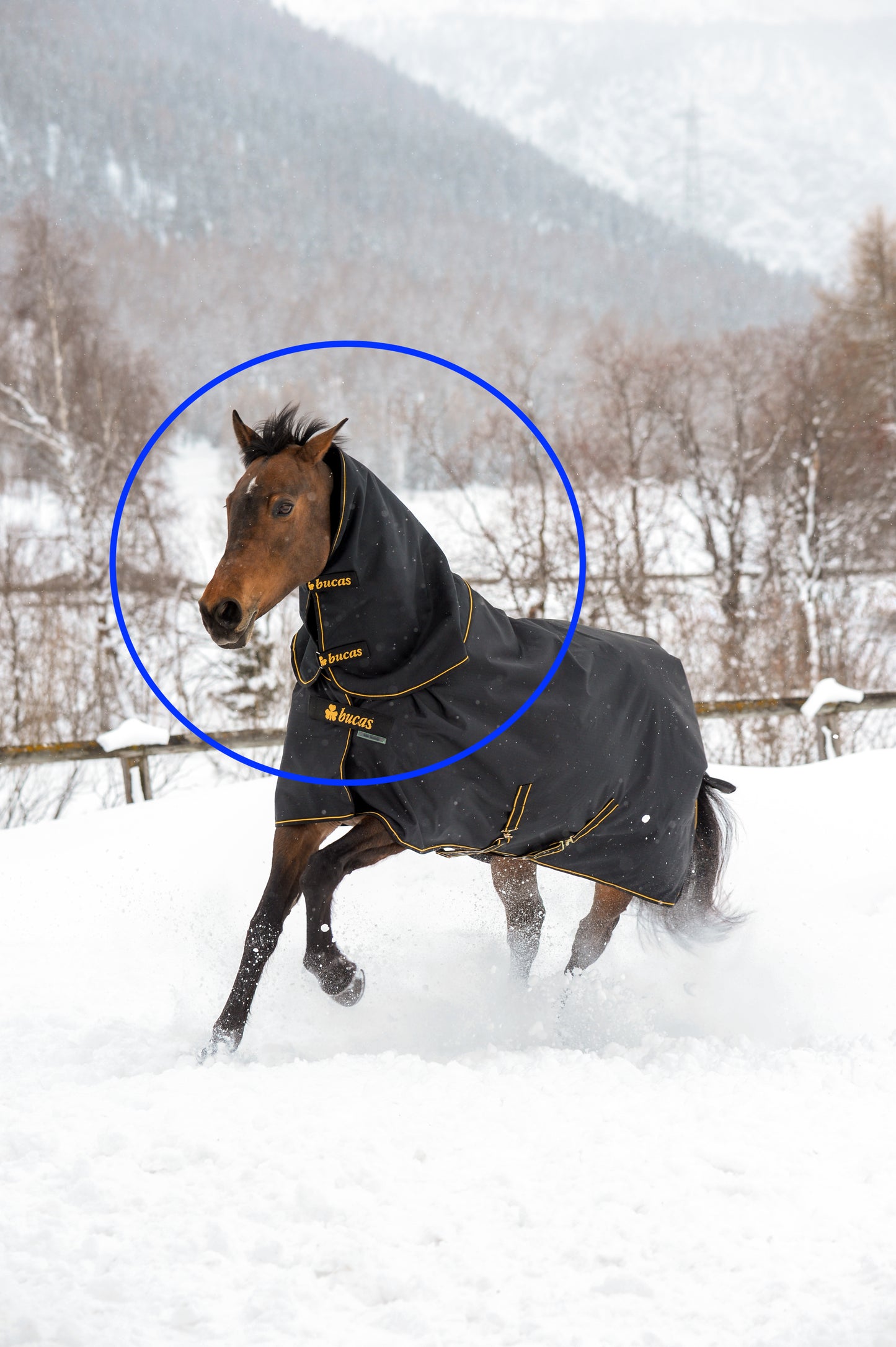 Bucas Irish Combi Neck halsdeel 300 pony