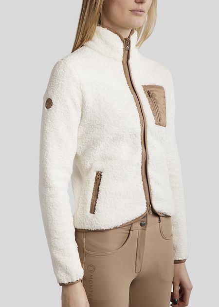 Montar Lea Teddy jacket off white XS