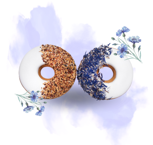 Candy Horse Donuts korenbloem + rozenbottel