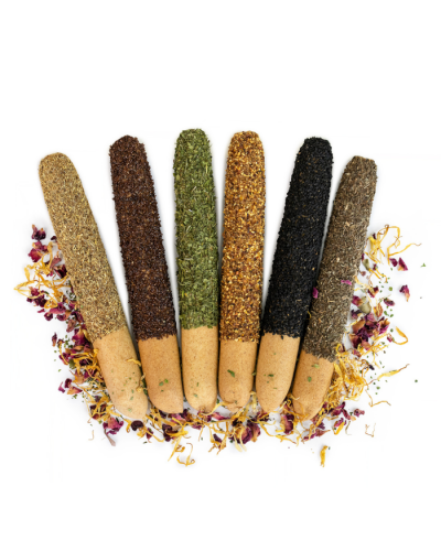 Candy Horse Kruidenstokjes, Doos met 6 unieke paardensnoepjes in kruidenstick-vorm